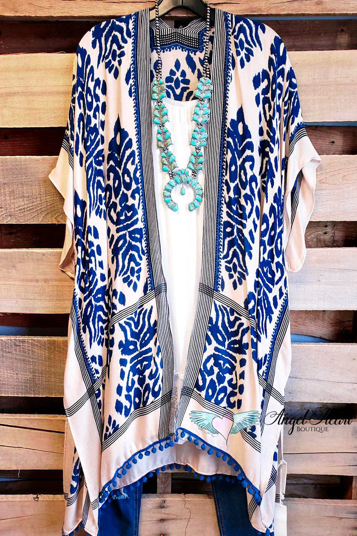 AHB EXCLUSIVE: Bali Intentions Kimono - Navy - SALE