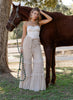 Heirloom Lace Pants - 100% Cotton - Latte