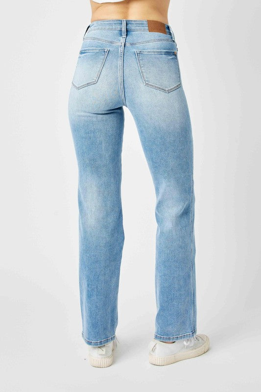 Finding My Groove Jeans - Light Denim - JUDY BLUE - SALE
