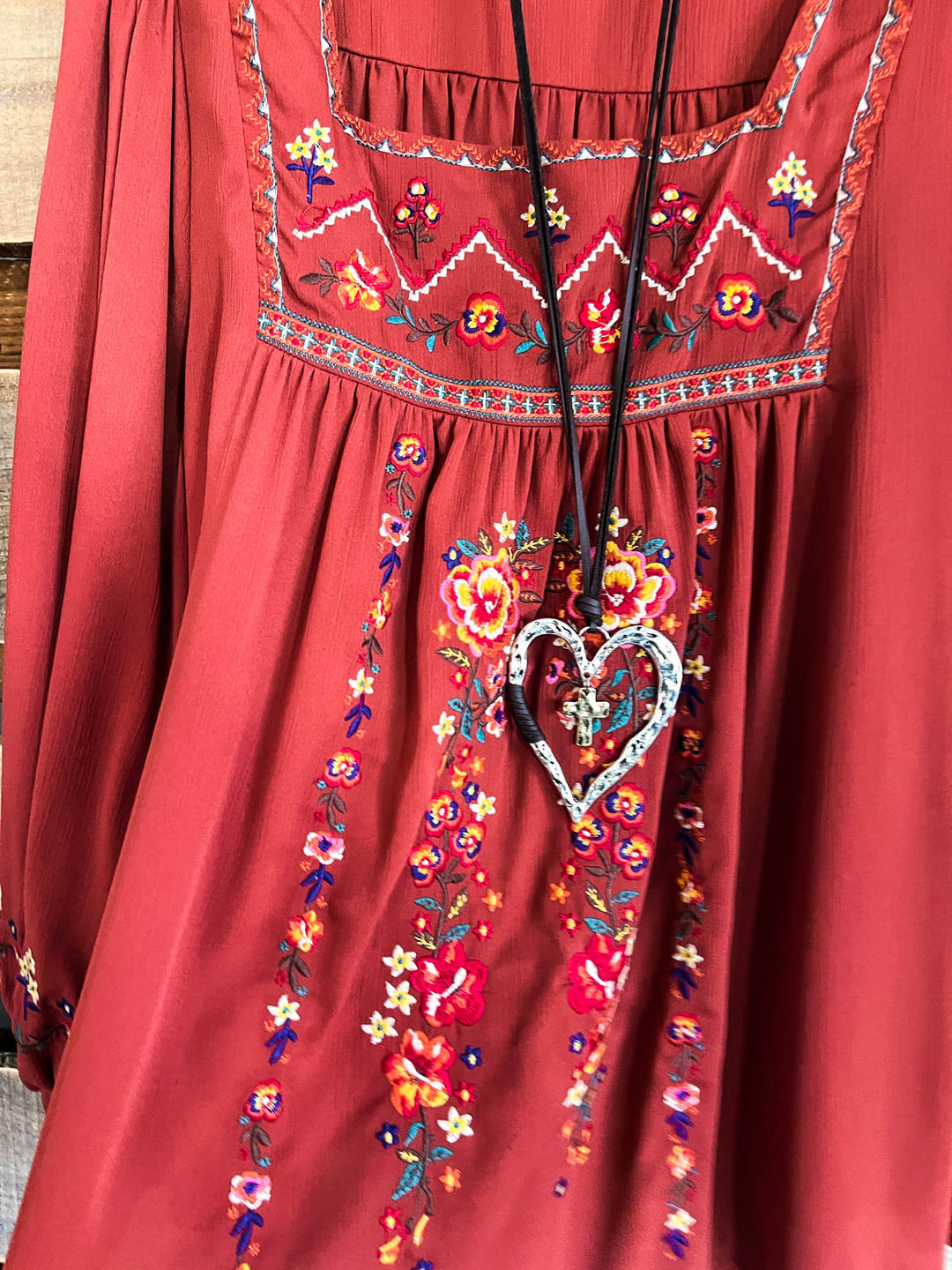 Always With Me Blouse - Rust - SALE