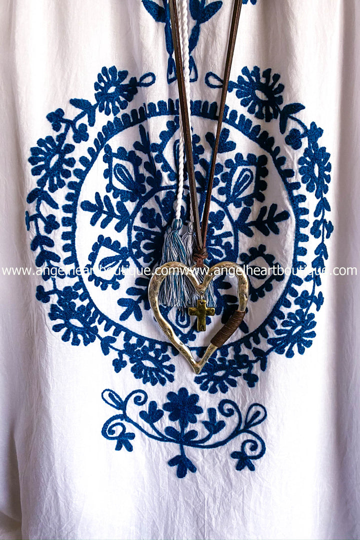 AHB EXCLUSIVE: Sun Up Forever Tunic - White - SALE