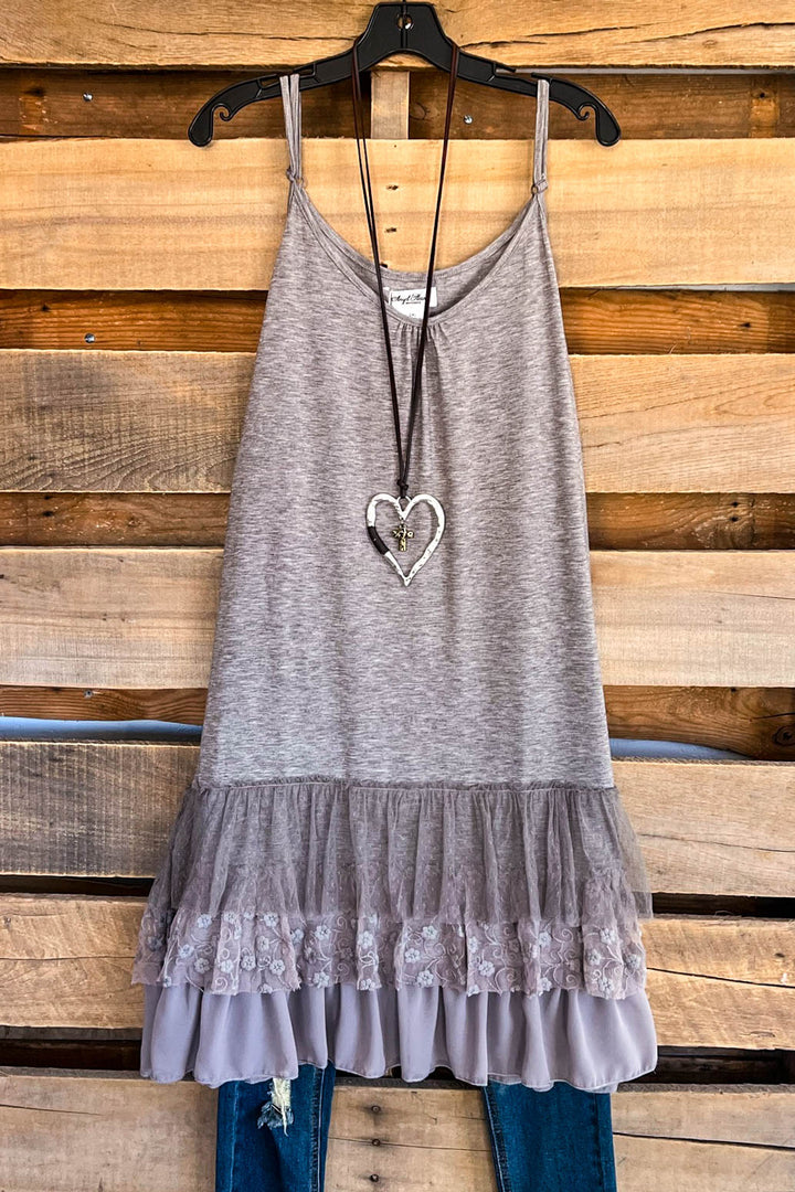 AHB EXCLUSIVE: Inspire Me Lace Extender - Gray