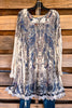 AHB EXCLUSIVE: Escape The Wait Dress - BG/Paisley