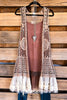 AHB EXCLUSIVE: The First Resort Vest - Mocha - 100% COTTON