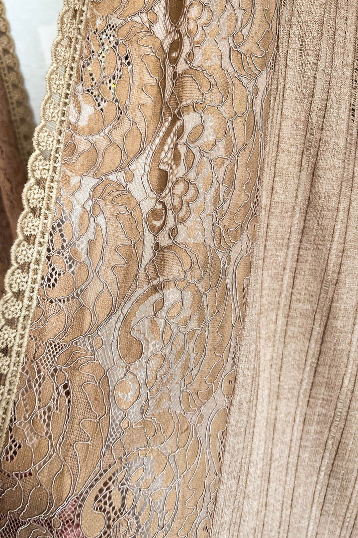 AHB EXCLUSIVE: Champagne In The City Cardigan - Mocha