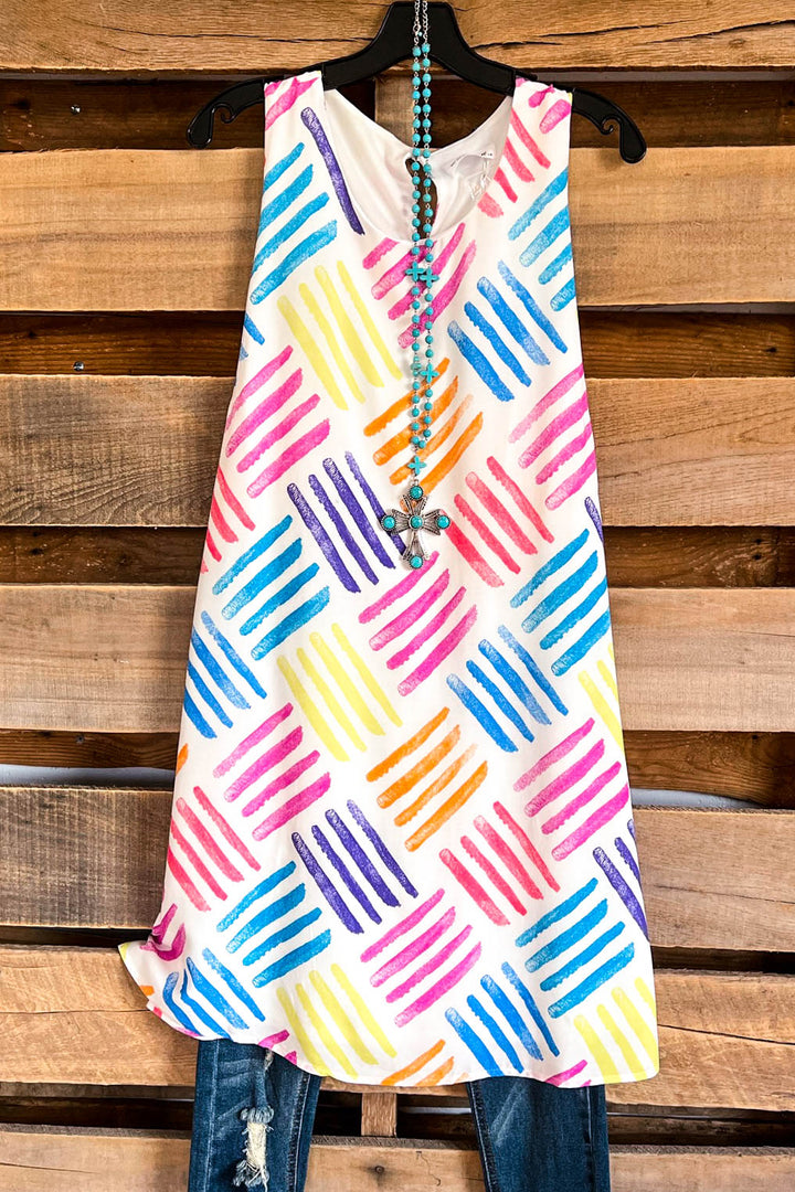 Boardwalk Fun Dress - Multi - SALE