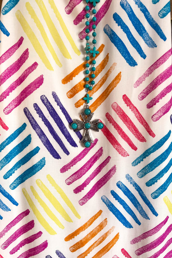Boardwalk Fun Dress - Multi - SALE