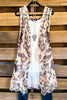 AHB EXCLUSIVE: See My Soul Vest- Natural/Leopard.