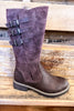 Delightful Step Boots - Brown