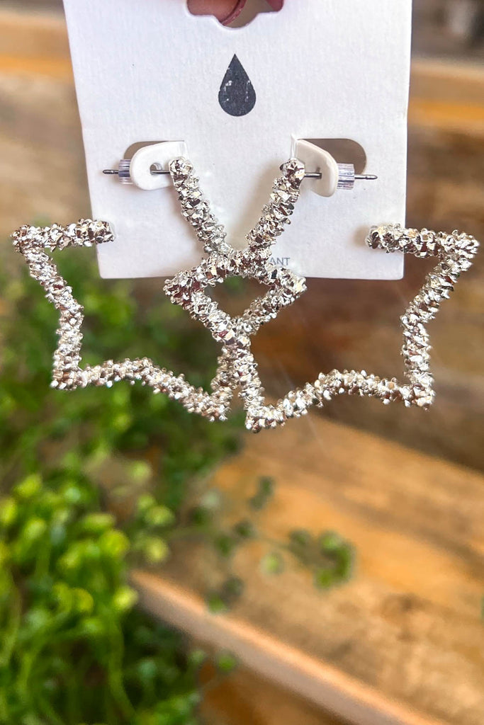 Starry Babe Earrings - Silver