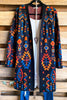 Aztec Dream Cardigan - Black/Multi - SALE