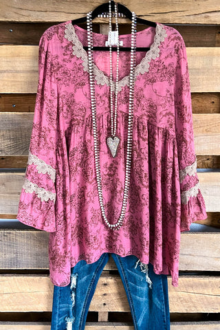 Humming Sweetly Poncho - Wine