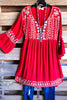 AHB EXCLUSIVE: Simply Stunning Tunic - Coral