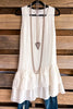 Lovely Evaluation Dress - Beige