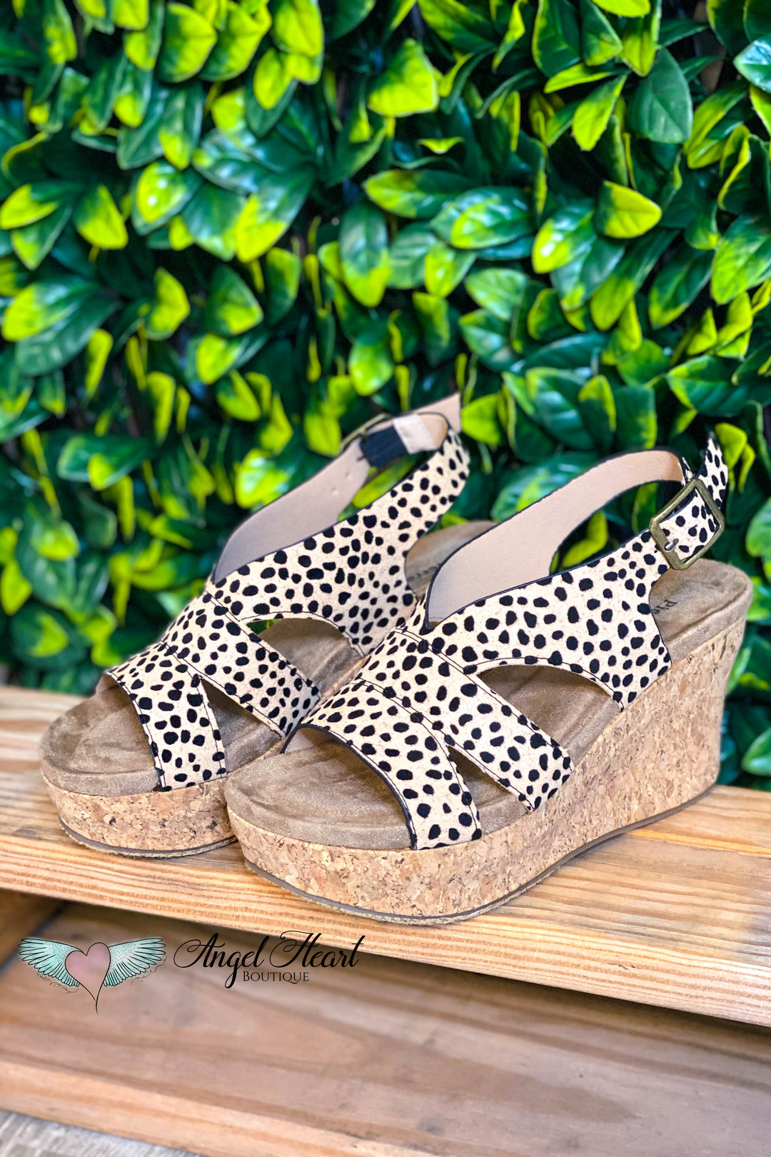 Be Bold Wedges - Cheetah -SALE