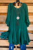 AHB EXCLUSIVE: The It Girl Oversized Tunic - Forest Green