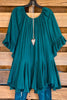 AHB EXCLUSIVE: The It Girl Oversized Loose Fitting Tunic - Teal