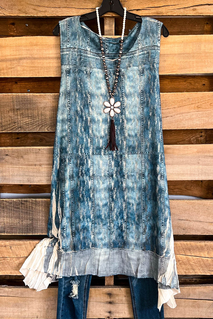 AHB EXCLUSIVE: Love Is Alive Dress - BG/Demin - SALE