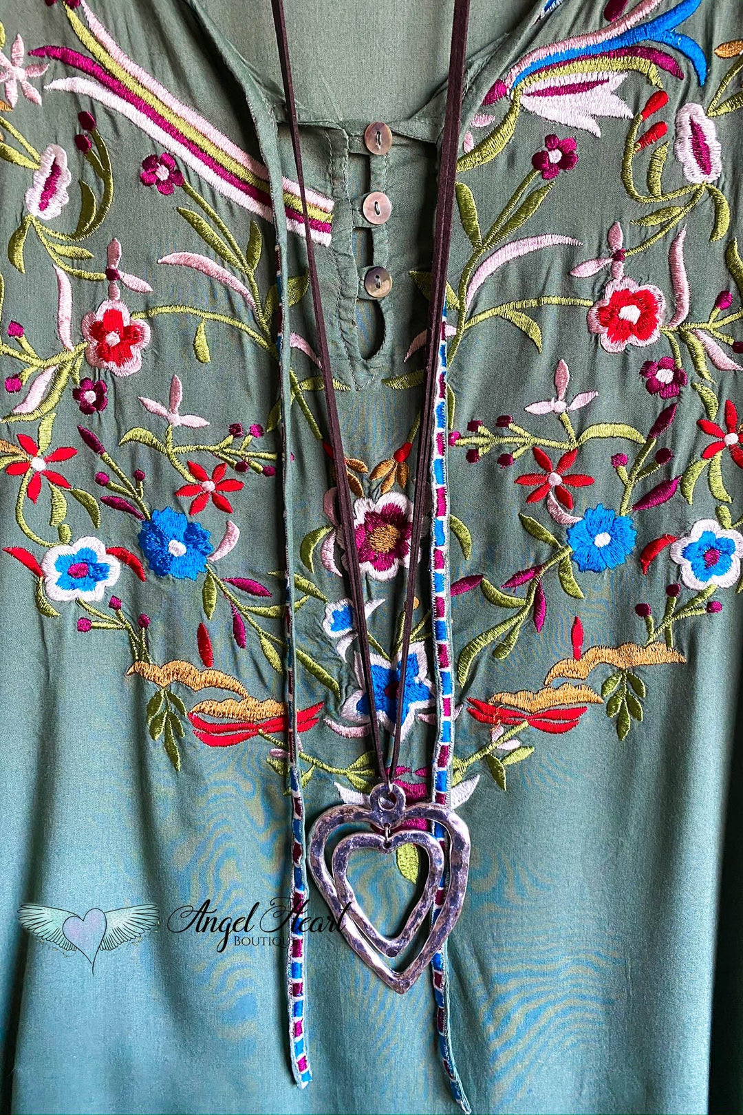 AHB EXCLUSIVE: Secret Garden Tunic - Green