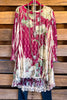 AHB EXCLUSIVE: I'll Be Loving You Dress - BG/Wine Fl