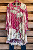 AHB EXCLUSIVE: I'll Be Loving You Dress - BG/Wine Fl