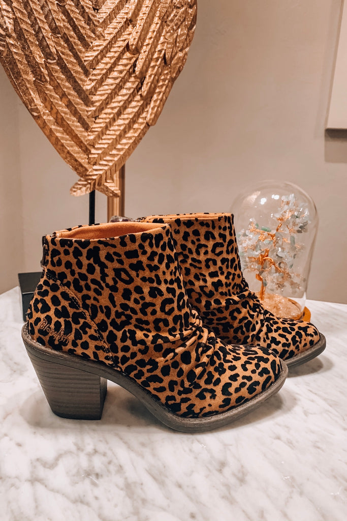 Leave Your Mark Booties - Leopard