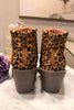 Leave Your Mark Booties - Leopard