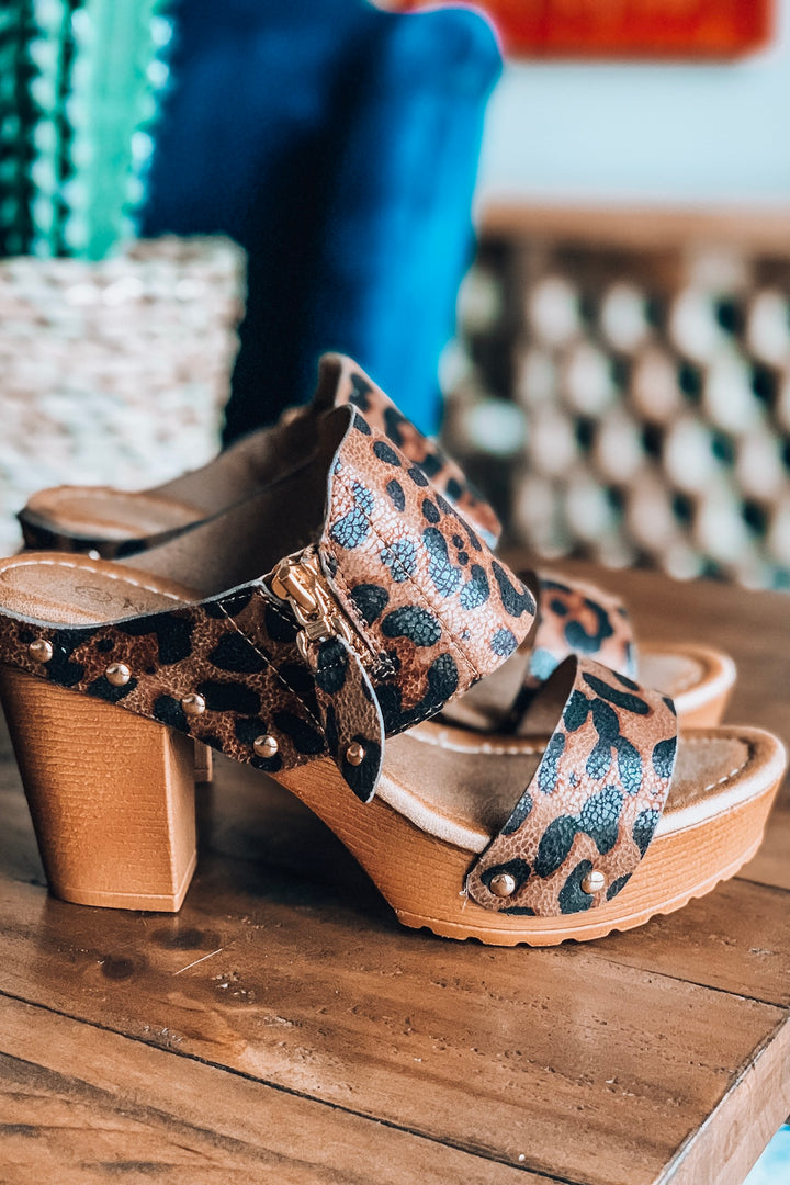 Way To Your Heart Shoes - Leopard