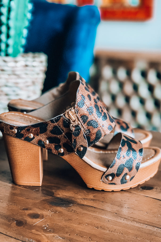 Way To Your Heart Shoes - Leopard