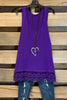 Extender: Slip on Tank/Tunic - Purple