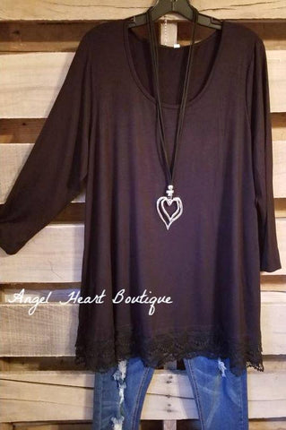 Any Occasion Tunic - Charcoal