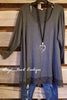 Any Occasion Tunic - Charcoal [product type] - Angel Heart Boutique